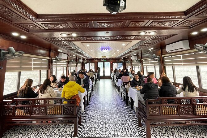 1 Day Halong Cruise Tour with Transfer and early return to Hanoi - Seafood lunch with a vegetarian option