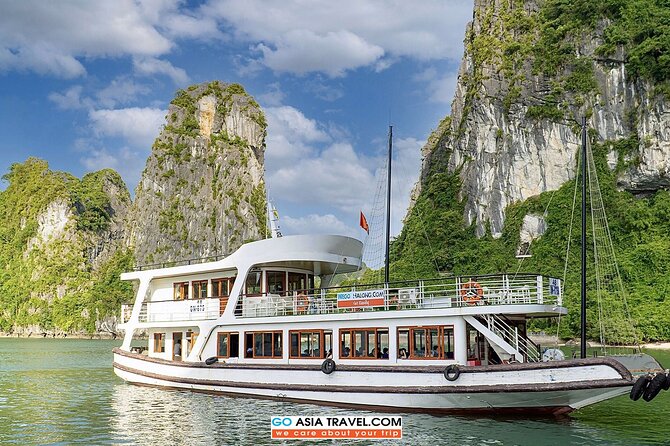 1 Day Tour to Halong Bay Cruise from 3 - 5 star Cruise & Transfer - Sung Sot Cave and its giant limestone chambers