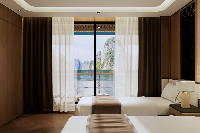 2 Day 1 Night Luxury Azura Cruise through Halong & Lan Ha Bay - Arriving at Tuan Chau Marina before noon
