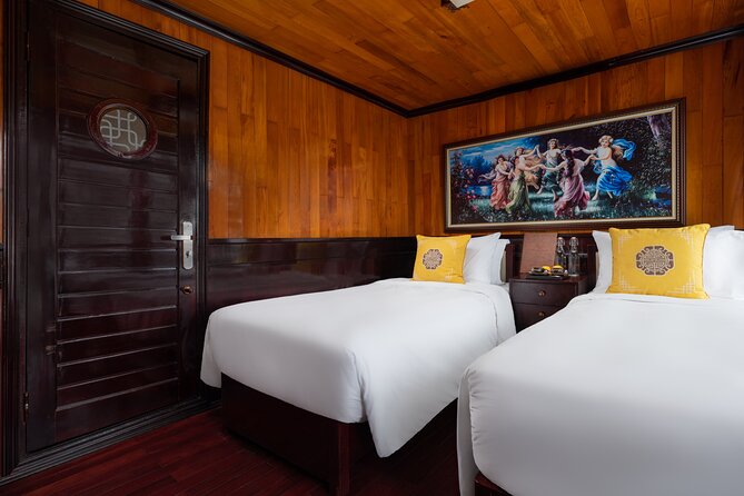 2D1N: Halong Bay 4-Star Cruise - Cave, Kayak, Swim, Meals - Food, cabins, and what the 4-star label means