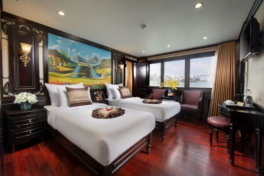 3 Day Hanoi - Ninh Binh - Halong Bay 5 Star Cruise & Balcony - Tai chi and Sung Sot Cave before breakfast