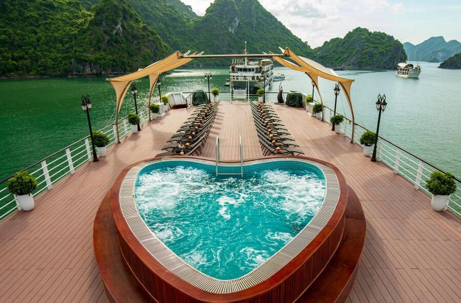 3-Day Lan Ha Bay & Viet Hai 5★ Cruise + Free Hanoi Pickup - Ba Trai Dao, beach time, and a second sunset