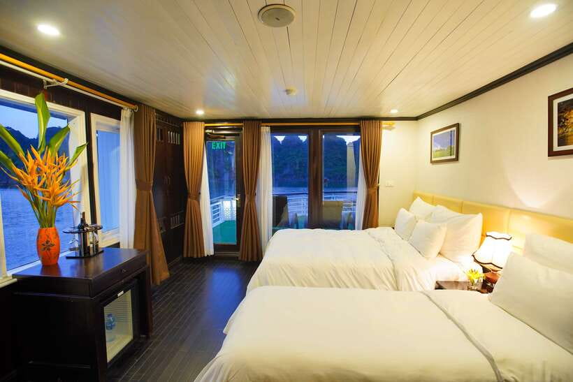 4-star Halong Paloma Cruise 2D1N Trip - Hanoi to Ha Long: allow most of the morning