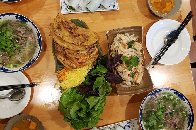 5 traditional dishes Da Nang cooking class with market trip - The five dishes: a useful spread of Central Vietnamese cooking