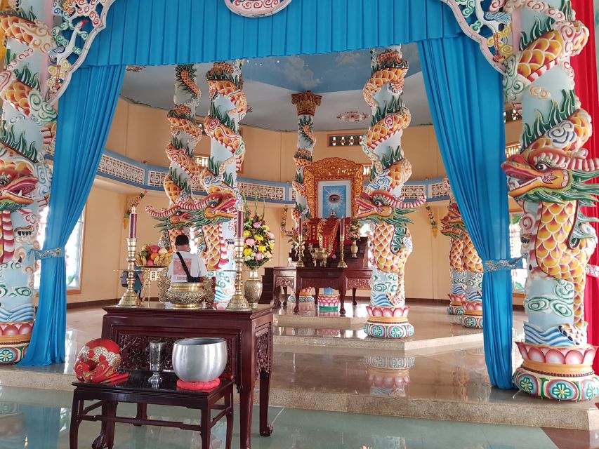 7-hour Datanla waterfall, Clay Tunnel and Holy See temple - Tuyen Lam Lake and the ride between stops