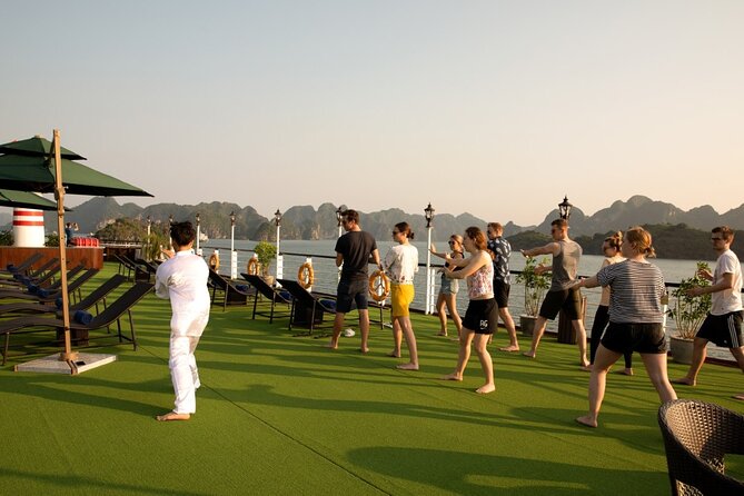 All-Inclusive 3 Day/2 Night Halong Luxury Cruise Meals, Cave, Kayaking, Swimming - Day three: an early start and one last cave