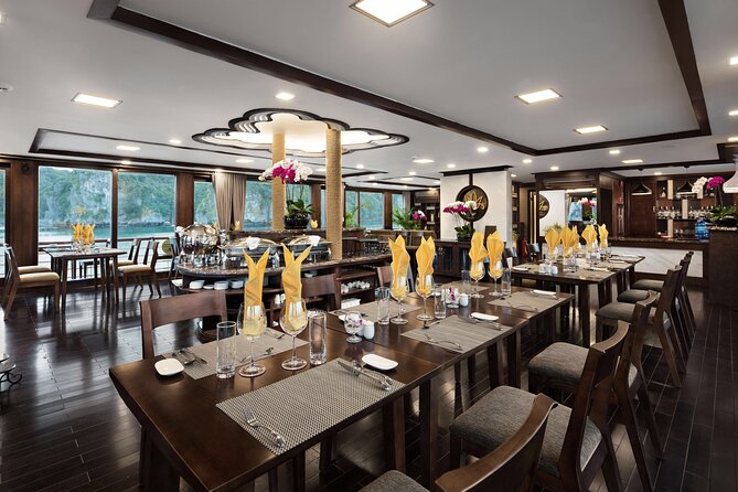 All-Inclusive 3 Day/2 Night Halong Luxury Cruise Meals, Cave, Kayaking, Swimming - Hanoi pickup and the noon check-in