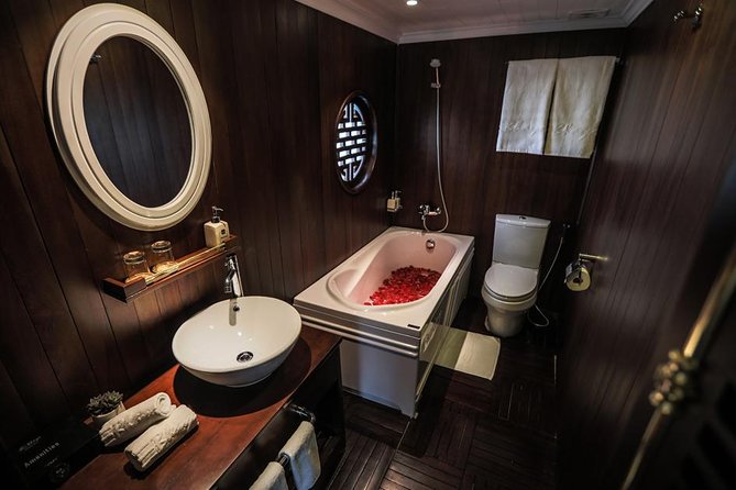 All inclusive Bhaya 2-Day Halong Bay Tour - From the Bhaya Cruise Center to open water