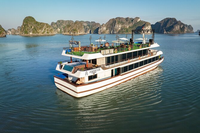 All Inclusive Cruise Tour at Halong Bay - Luon Cave by kayak or bamboo boat