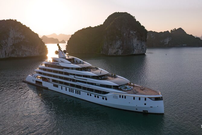 ALL Inclusive: Halong Bay Overnight Luxury Cruise Collection - Day one in Halong Bay: Luon Cave and Ti Top Island