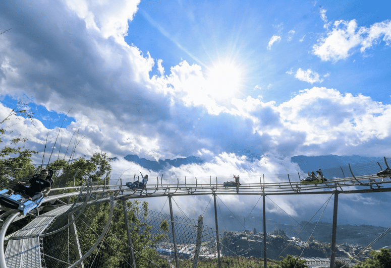 Alpine Coaster Ban Mong Experience in Sapa - Vietnam - Automatic photos and the second-run decision