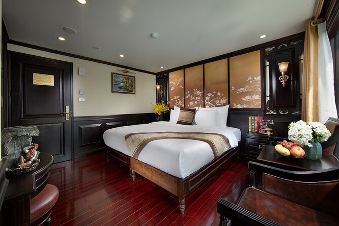 Athena Royal Cruise - Luxury Halong Bay Overnight Cruise 2D1N Tour - Sung Sot Cave and the first afternoon