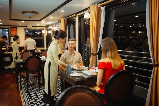 Athena Royal Cruise - Luxury Halong Bay Overnight Cruise 2D1N Tour - Meals, service, and the shared-cruise feel