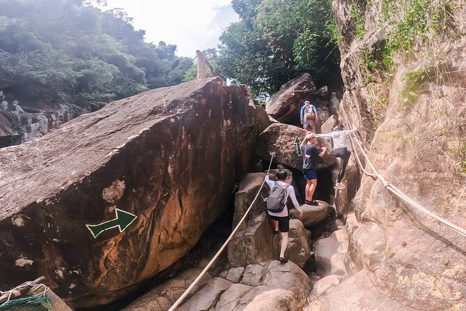 Ba Ho Waterfall Discovery - Half Day Tour - Pool One: a cool reward after the first climb