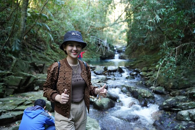 Bach Ma National Park trekking daily tour from Da Nang, Hoi An - The walk to Do Quyen Waterfall