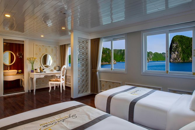 Bai Tu Long bay Luxury Cruise 2D/1N: Less touristy places, Kayaking, full meals - What the $210 price covers