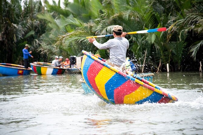 Basket Boat Ride, Coconut Forest, Sunset and Hoi An Town by Night - Hoi An’s Japanese Covered Bridge