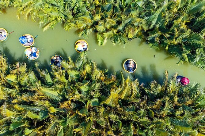 Basket Boat Ride, Coconut Forest, Sunset and Hoi An Town by Night - Vietnamese Dinner With Local Specialties