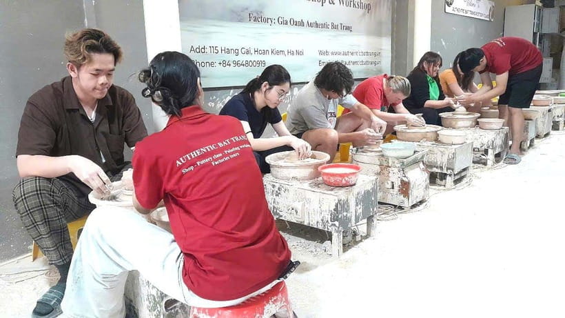 Bat trang Pottery Ceramics Class in Hanoi’s Old Quarter | VN - What the $33 price really covers
