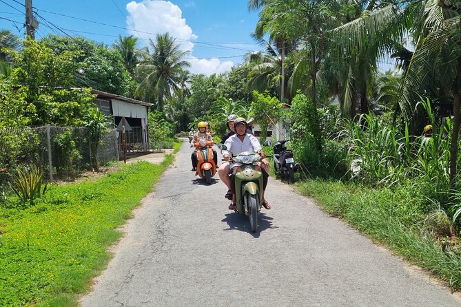 Ben Tre Mekong Zig Zag: Scooter, Sailboat, and Food (Full day) - What the $59 price covers