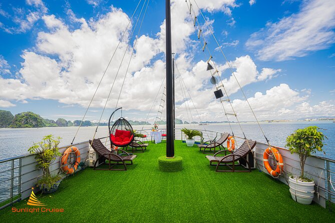 Best Price Halong 5 Star Day Cruise Buffet, Pool ,Sunset party - Why this day cruise works for a short Hanoi visit