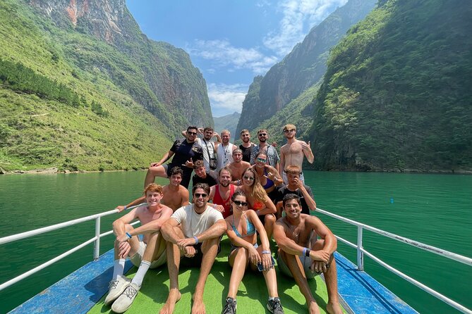 Best Seller Ha Giang Loop Motobike Tour 4d3n/ 3d2n Small Group - Day 3: Ma Pi Leng, Tu San Canyon, and Du Gia
