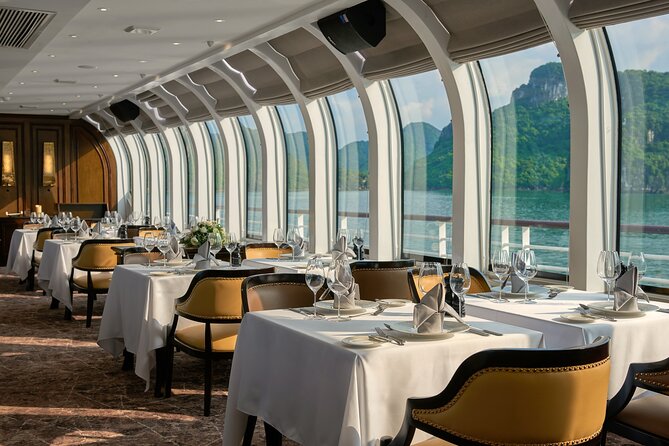 Buffet on Paradise Delight Dining Cruise Halong Bay Tour - The guided cave visit