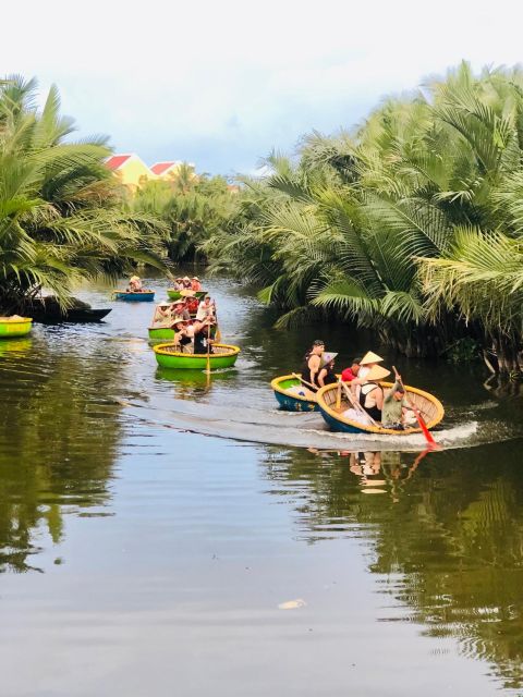 Cam Thanh Coconut Basket Boat Experience from Hoi An/Da Nang - From Hoi An hotel pickup to the coconut village