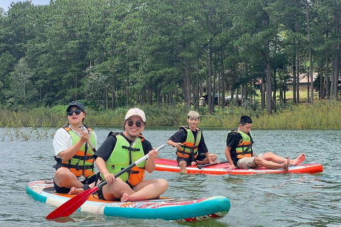 Camping and Sup/Kayak at Tuyen Lam Lake - The people who make the difference