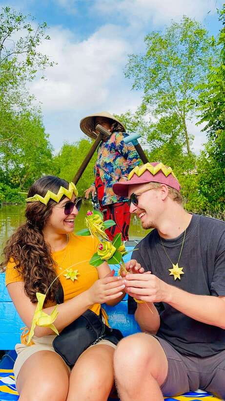 Can Tho: Authentic Floating Market, Wild Canal system, Cocoa - Breakfast served from a floating restaurant