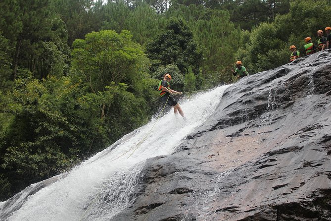 Canyoning Da Lat Vietnam - What the $69.71 price includes