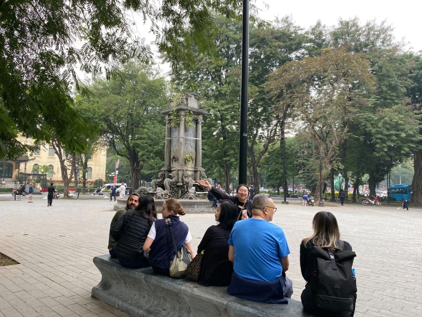 Coffee, History, and Architecture of the French Quarter - Hoan Kiem Lake and the city beyond the buildings