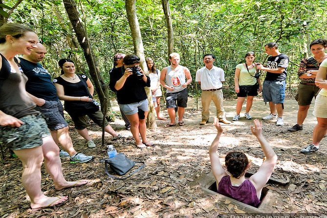 Cu Chi Tunnels - Half Day Luxury Tours - The shooting range and the difficult balance