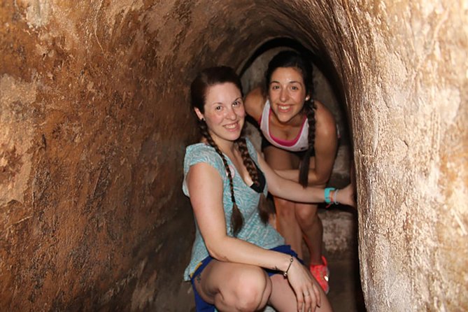 Cu Chi Tunnels Tour from HCM City - Morning or Afternoon - Entering the tunnel system