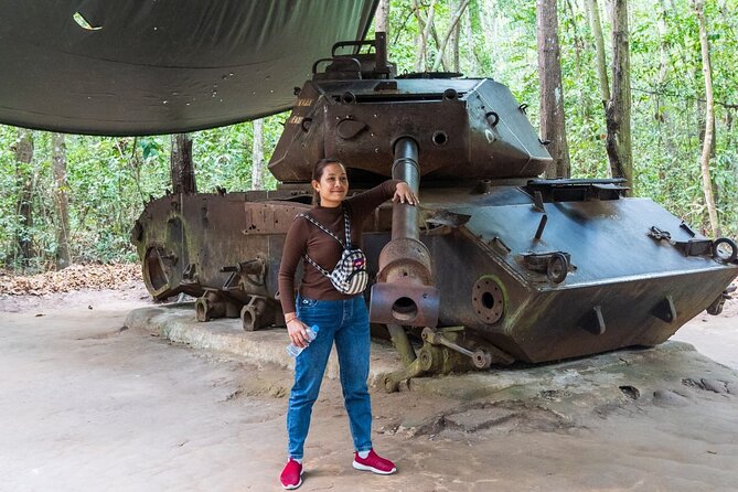 Cu Chi Tunnels tour In The Morning by DGT - Tapioca, tea, drinks, and the shooting range