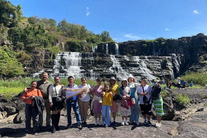 Da Lat Countryside Minivan Shared Tour (Three Waterfalls) - Me Linh Coffee Garden ends the day with a view