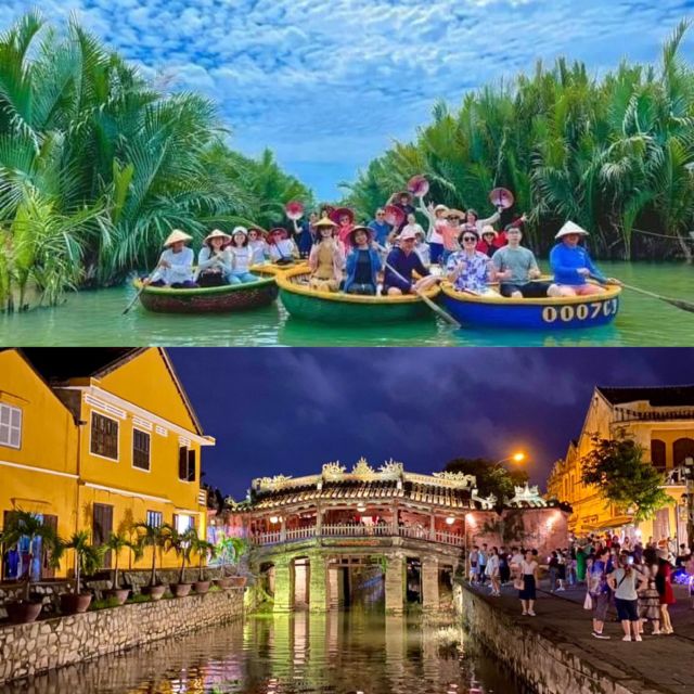Da Nang/Hoi An: Coconut Village Boat and Hoi An City Tour - Hoi An’s old town in a concentrated walk