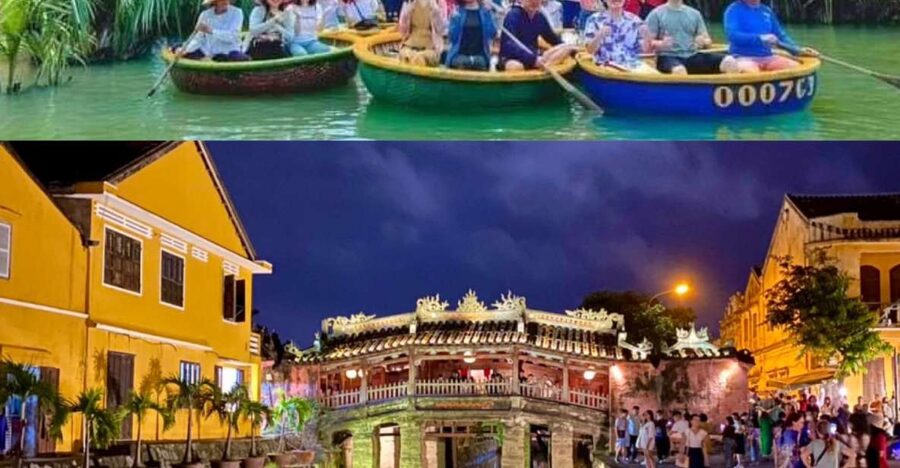 Da Nang/Hoi An: Coconut Village Boat and Hoi An City Tour - The basket boats of Cam Thanh Coconut Village