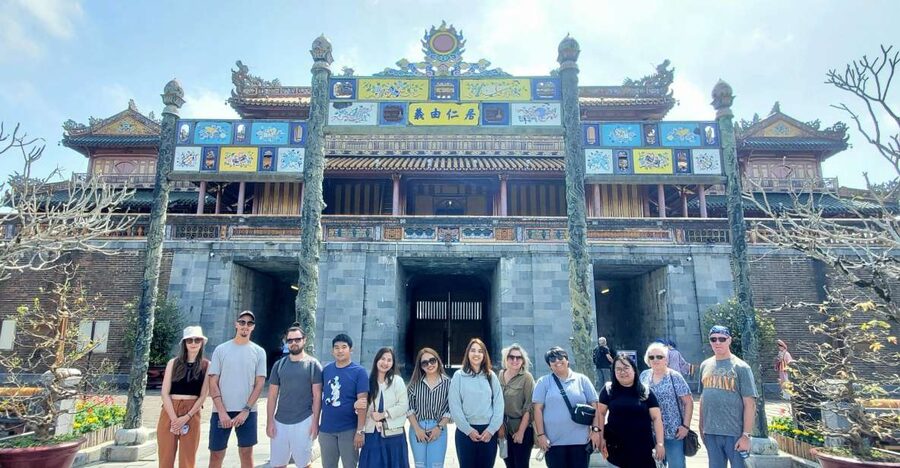 Da Nang/Hoi An: Hue Imperial City via Hai Van Pass & Lunch - Khai Dinh Mausoleum’s unusual design
