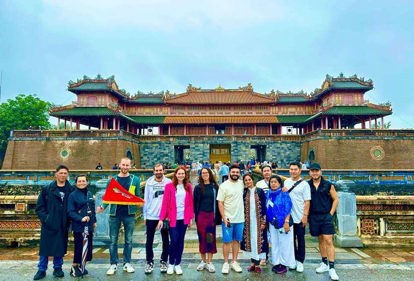 Da Nang: Hue Imperial Day Trip, Hai Van Pass Train, & Lunch - Khai Dinh Tomb and its unusual design