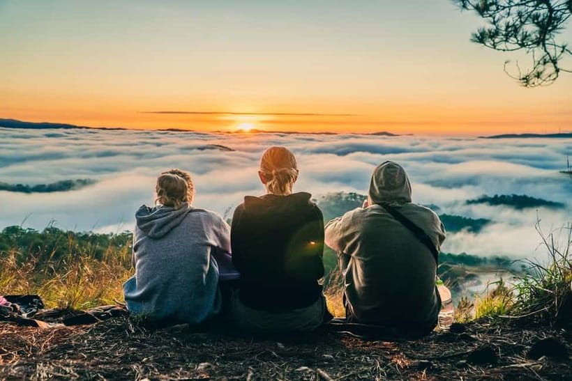 Dalat: Cloud Chasing packaged hike - Sunrise Pickup Included - 4:15 AM pickup and the drive into the hills