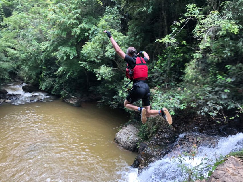Dalat Vietnam Canyoning - A 5-kilometer hike through the jungle