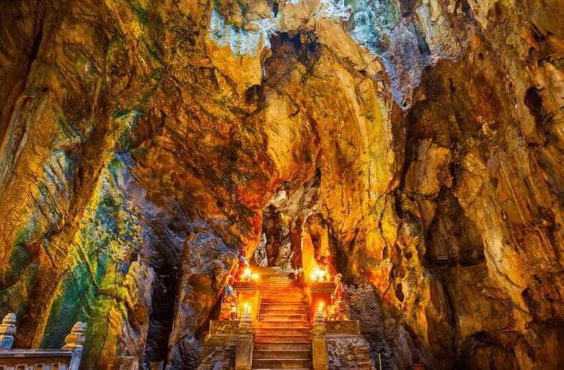 DaNang/HA: Lady Buddha, Marble Mountains, Am Phu Cave Tour - Why this half-day route works