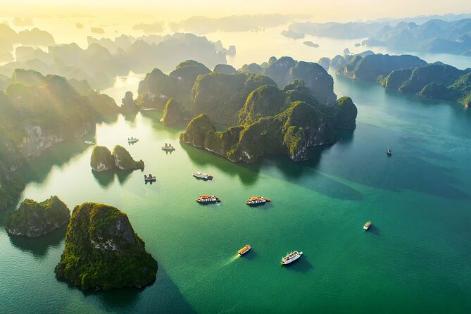Discover Vietnam - Cambodia - Thailand in 22 Days - Halong Bay brings one night on the water