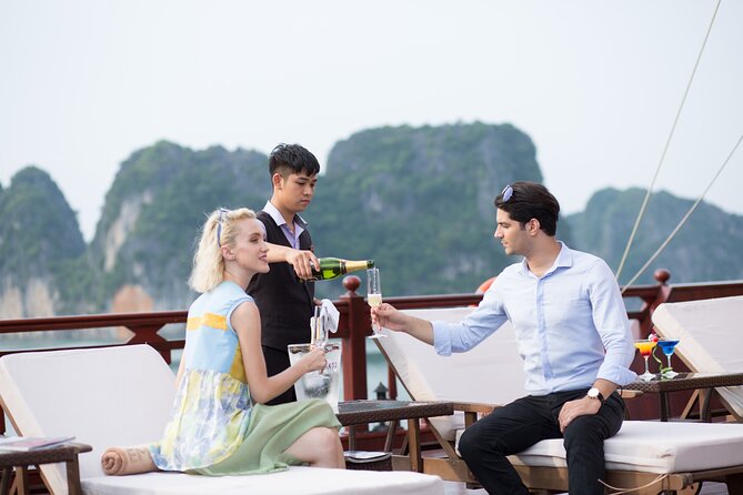 Emperor Cruise Halong: 3 Days 2 Nights Hideaway - Food, drinks, and service on board