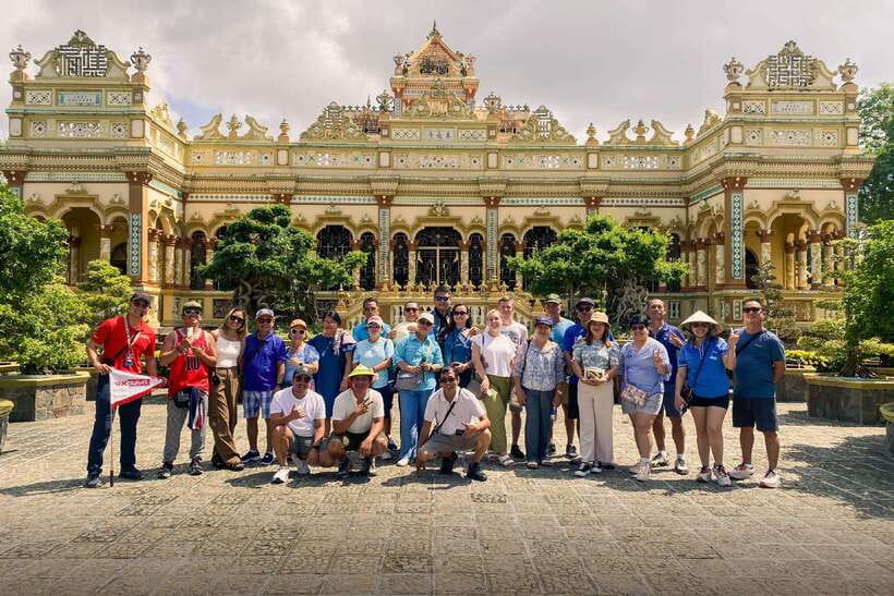 Essential Mekong Delta: Highlight Tour from Ho Chi Minh City - Vinh Trang Pagoda gives the morning a strong start