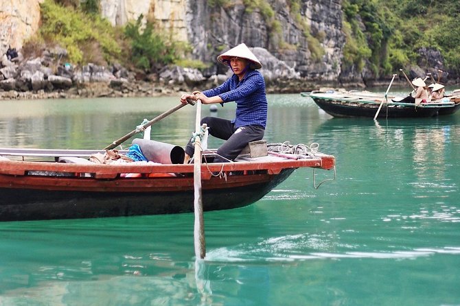 Excursion to Ha Long Bay with Titop Island and kayaking in Luon Cave - Ti Top Island for swimming or a summit view