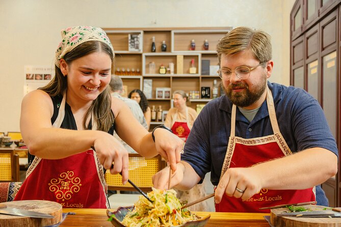 Experience Hanoi Cooking Class with Free Wine Tasting - Starting with Hanoi’s market food culture