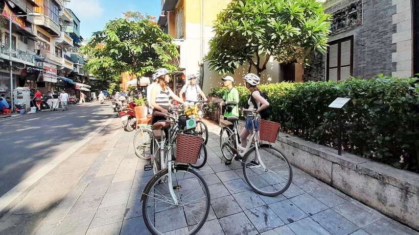 Explore Hanoi Old City By Cycling Tour With Small Groups - Bikes, traffic, and the practical concerns