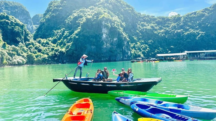 From Ha Long: Luxury Symphony Day Cruise with 2 Jacuzzi Pool - Sunset tea and the two Jacuzzi pools